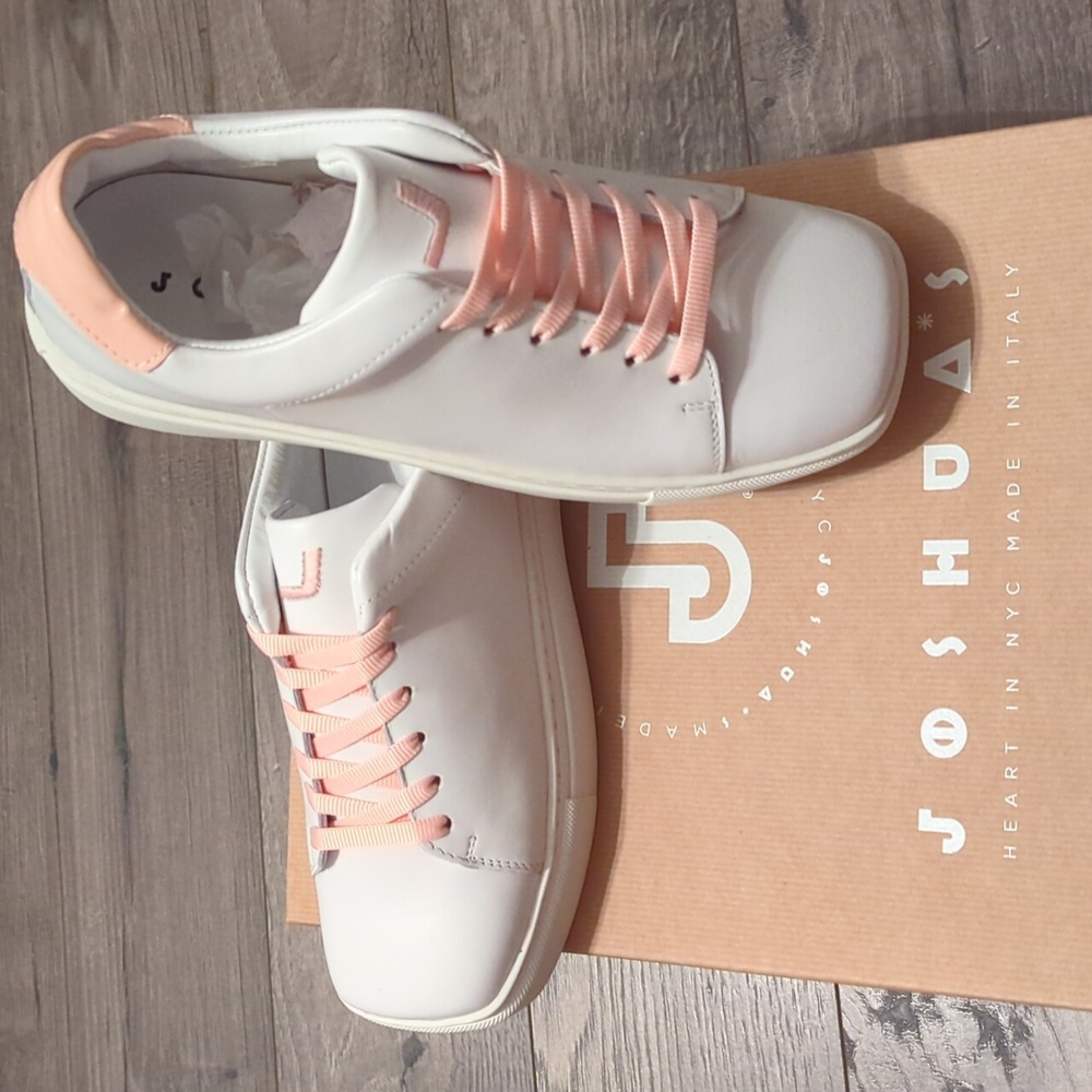 Joshua*s Heart of NYC Sneakers Made in Italy Square Toe